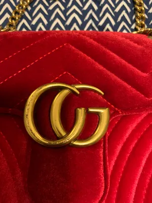 Amazon Red Velour Bag thumbnail 2