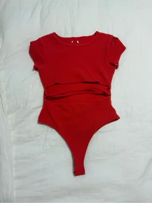 Princess Polly Nicole Bodysuit Red thumbnail 3