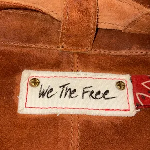 Free People We The Free Paris Suede Convertible Backpack Purse Messenger Bag thumbnail 11