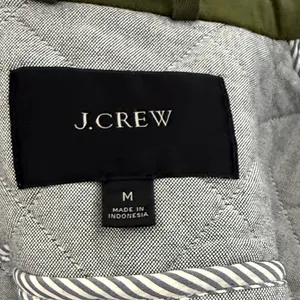 Women’s JCrew Quilted Green Jacket thumbnail 5