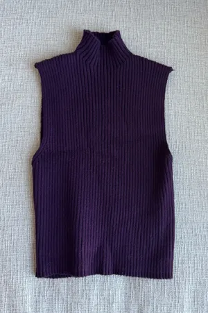 Mockneck ribbed top thumbnail 1