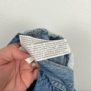 FOREVER 21 High‎ Rise Distressed Straight Leg Jeans 30 thumbnail 5