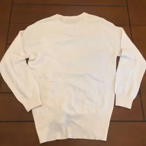 Christopher Fischer 100% cashmere cream sweater ruched sides large thumbnail 5
