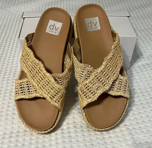 DV by Dolce Vita Women's Beige Woven Sandals thumbnail 1