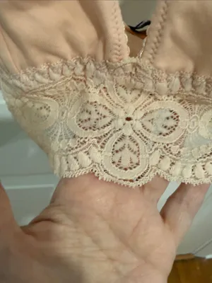 Cosabella Peach Lace Trim Bralette thumbnail 3