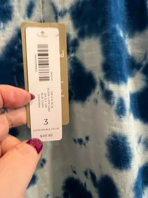 Chicos tie dye thin sweatshirt  thumbnail 3