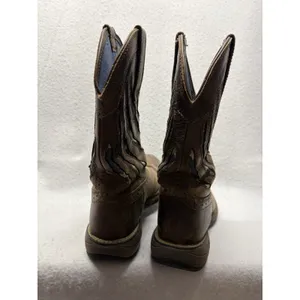SHYANNE WOMEN'S XERO GRAVITY LITE FLAG WESTERN PERFORMANCE BOOTS Brown Size 9M thumbnail 4