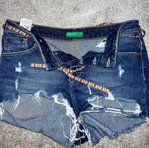 United Colors Of Benetton Jean Shorts thumbnail 3