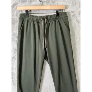 Lululemon Olive‎ Green Stretch Joggers Athleisure Drawstring Waist Activewear 4 thumbnail 2