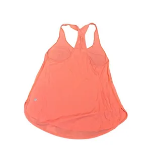 Lululemon Racerback Coral Tank Top Size 12 Womens Workout Activewear/fair/good c thumbnail 5