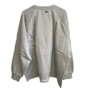 G-III For Her Apparel Patriots Sequin Logo Sweatshirt‎ Women's 4XL Gray Metallic thumbnail 3