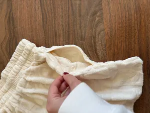 Terry Cloth Shorts White Size XS thumbnail 3