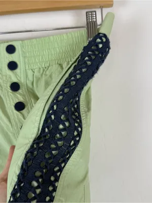 FREE PEOPLE underdog pants in lime thumbnail 9