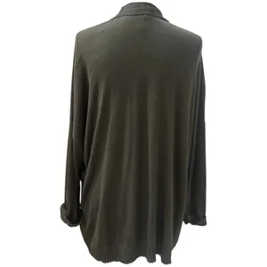 NEW Chelsea28 Green Long Sleeve‎ Cowlneck Cardigan Cashmere Blend Size XS/S thumbnail 6