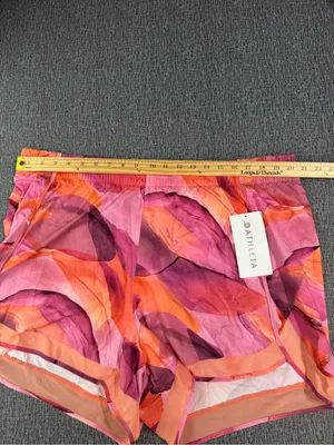 Athleta Printed Mesh Racer Run Shorts thumbnail 14