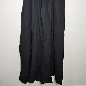 ANTHROPOLOGIE Celandine Strapless Smocked DW Maxi Dress /Black/ Size L -98212269 thumbnail 9
