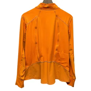 Athleta 1/2 Zip Pullover Women‎ XL Orange Long Sleeve Athletic Workout Running thumbnail 2