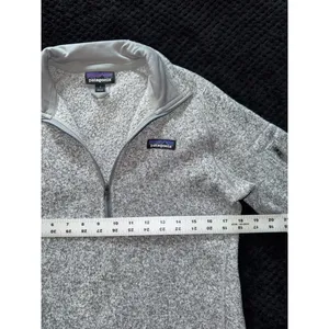 Patagonia Women's‎ Better Sweater Gray Heather 1/4 Zip Up Size Small thumbnail 7