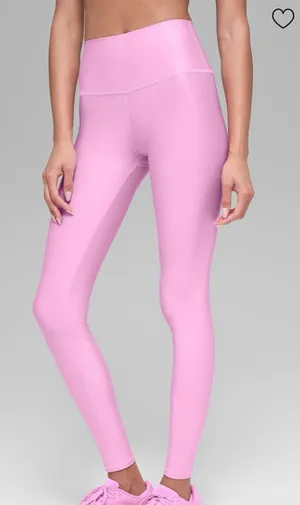 Alo Yoga NWT High Waist Airlift Leggings Candy Heart Pink Size M thumbnail 1