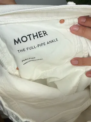 MOTHER The Full Pipe Ankle Jeans Size 30 thumbnail 7