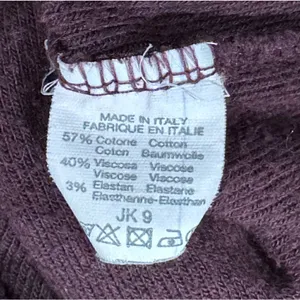 Brandy Melville Maroon Henley Sweater Women’s Small thumbnail 3