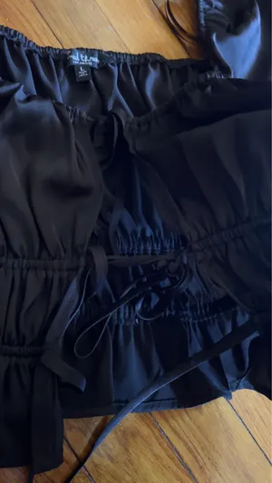 Black going out top Size L thumbnail 2