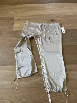 Old Navy Satin Cargo Jogger Pants Size 14 NWT thumbnail 6