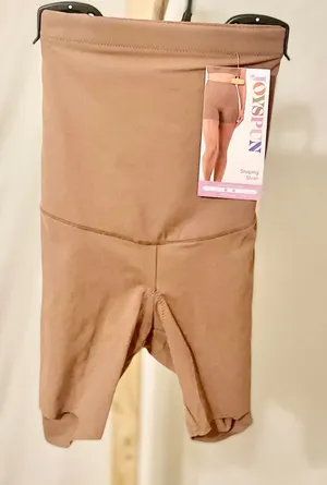 Joyspun Women Brown‎ Cocoa Medium Support High Waisted Shaping Boyshorts Size S thumbnail 1