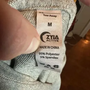 Zyia Active heathered gray Athleisure asymmetrical boyfriend hoodie thumbnail 5
