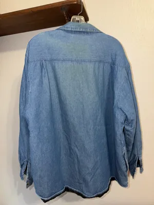 Vintage Wrangler Quilted Down Jean Jacket Unisex Gorpcore Ranch Chore Denim thumbnail 5