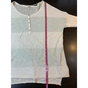 Free People Beach Boho Colorblock‎ Linen Blend Sweater Women XS Oversized Resort thumbnail 11