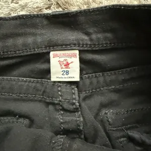 True Religion Black skinny jeans with silver studs Size 28 thumbnail 5
