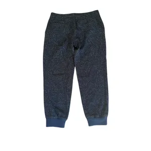 Club Monaco Twill Wool Silk Cropped Jogger Pants Womens Size 2 Navy Blue thumbnail 2