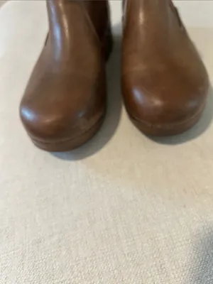 Dansko Michele Chelsea Boot, Tan Waxy Brush Off, Size EU38/US7.5 NWOT thumbnail 13
