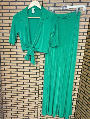 Yellow Cabbage‎ Green Two Piece Outfit Size Small thumbnail 1
