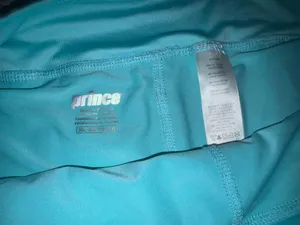 PRINCE Blue / turquoise mini skirt Size XL thumbnail 4