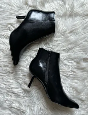 NIB ASOS leather booties thumbnail 1