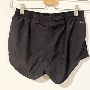 Nike Womens‎ XS Black Dri Fit Running Shorts With Built In Brief Athletic thumbnail 4