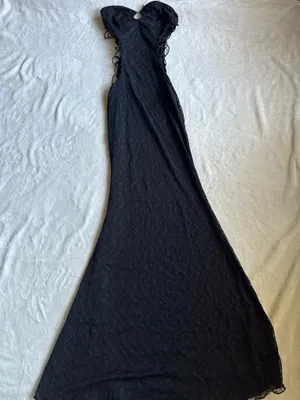 Outcast Clothing Whitley Maxi Dress Black thumbnail 6