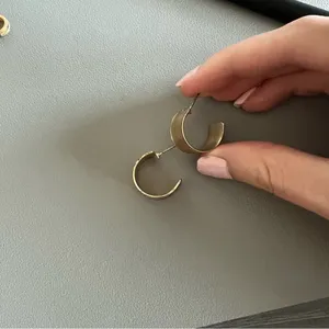 NWOT! Gold Hoop Earrings thumbnail 3