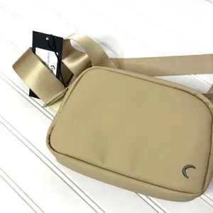 Zyia Active Crisp Khaki Crossbody Belt Bag Tan Adjustable Fanny Pack NEW thumbnail 3