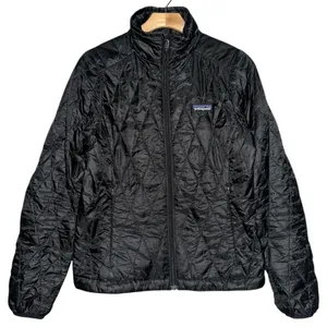 Patagonia Women’s Size XS Black Nano Puff Quilted Full Zip Jacket thumbnail 2