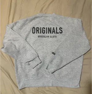 Brooklyn Cloth Originals Crewneck Grey thumbnail 4
