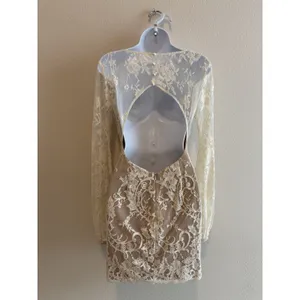 Katie May‎ Britney Lace Dress - Wedding Dress, Rehearsal Dinner Dress - Size 4 thumbnail 5
