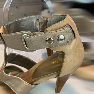Nine West Leather strappy heeled sandals size 8 thumbnail 8