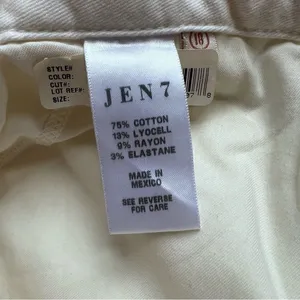 Jen7 by 7 For All Mankind Belted Wide Leg Trouser Pants Size 18 Off White NWT thumbnail 15