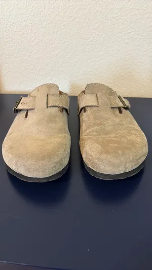 White Mountain Clogs Women’s Taupe Suede thumbnail 4