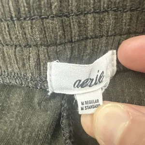 Arie High Rise Pull On Corduroy Flare Pants Olive Green Boho Women's Medium x 29 thumbnail 3