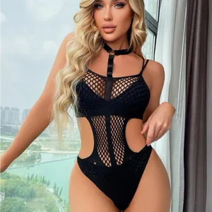 Festival Fishnet Black Bodysuit Harness New thumbnail 4