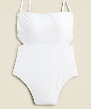 J.CREW White Strapless Swimsuit One Piece White Size 18 NWT thumbnail 5